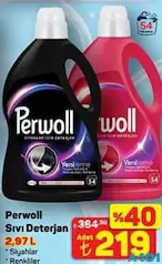 PERWOLL SIVI DETERJAN 2,97 L fiyat ve kampanya bilgisi